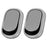 2PCS Car Mini Hook Adhesive Metal Hanger for Key, Purse, Headphone, Charging Cable - 1