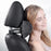 Position Adjustable Car Seat Neck Support Pillow Memory Foam Headrest Cushion - Black - 2