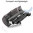 Position Adjustable Car Seat Neck Support Pillow Memory Foam Headrest Cushion - Black - 4