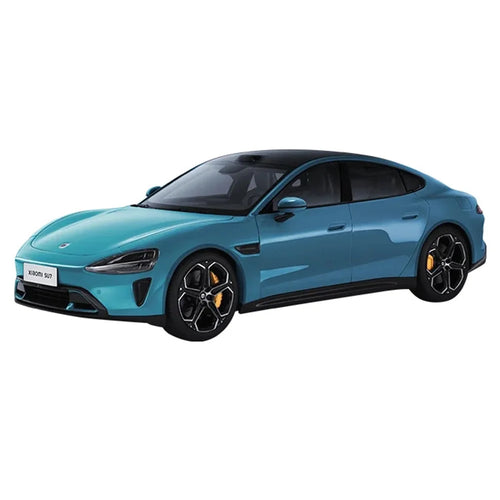 XIAOMI SU7 High-end 1 / 18 Realistic Car Model Luxury Alloy Vehicle Model Collection Toy - Blue - 1