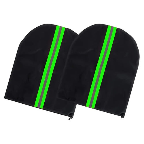 1 Pair 600D Oxford Cloth Car Rearview Mirror Cover Thickened Rainproof Snow-Proof Cover - 1