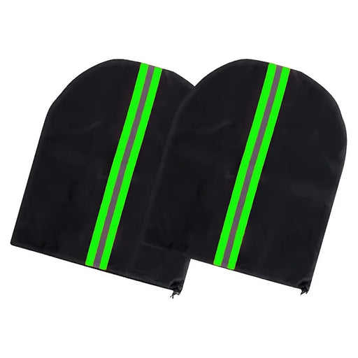1 Pair 600D Oxford Cloth Car Rearview Mirror Cover Thickened Rainproof Snow-Proof Cover - 1