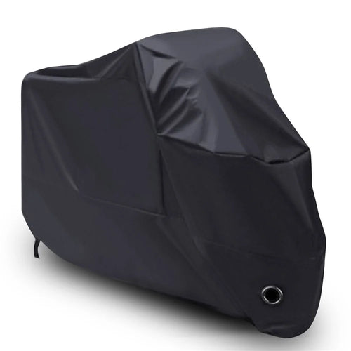 210D Oxford Cloth Waterproof Motorcycle Cover Outdoor Anti-UV Motorbike Cover, Size XL: 230x95x125cm - 1