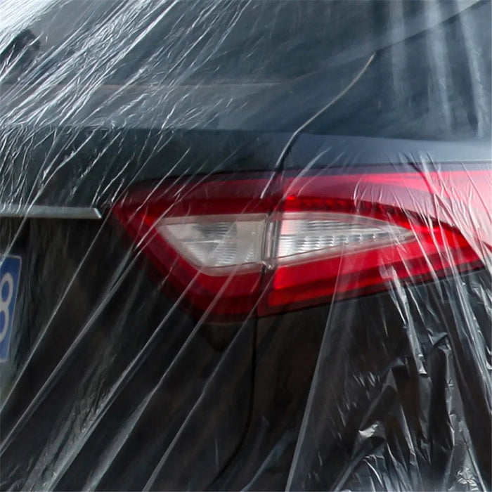 BY-004 Waterproof Automobile Rain Cover Disposable PE Plastic Protector Car Cover (Basic Version), Size: L - 5