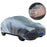 BY-004 Disposable PE Car Cover Universal Rain Dust Garage Cover with Elastic Band (Basic Version), Size: M - 1