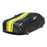 Splicing Design Outdoor Car Cover Sun Water Dust Protection Snowproof Aluminum Film Car Tarp Cover - Black+Yellow / 2XL - 1