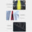 Splicing Design Outdoor Car Cover Sun Water Dust Protection Snowproof Aluminum Film Car Tarp Cover - Black+Yellow / 2XL - 4