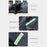 Splicing Design Outdoor Car Cover Sun Water Dust Protection Snowproof Aluminum Film Car Tarp Cover - Black+Yellow / 2XL - 5