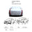 Oxford Cloth Car Cover All Weather Rain Snow UV Sun Hail Protector with Storage Bag - 2XL - 7