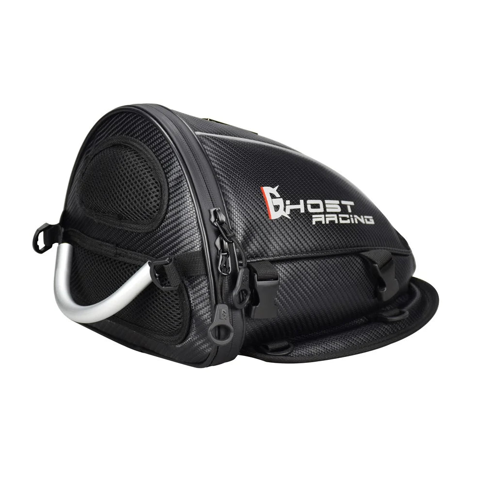 Expandable Motorcycle Tail Bag Waterproof Motorbike Rear Bag - 1