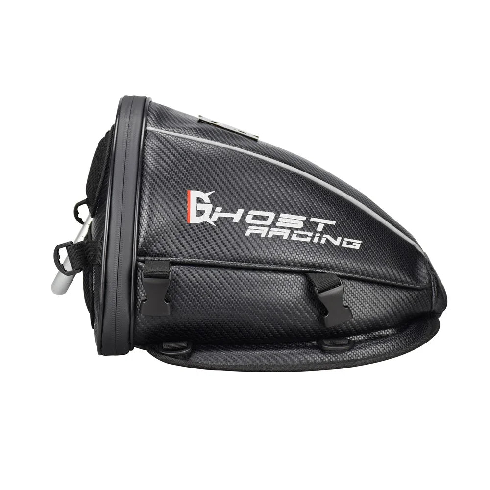Expandable Motorcycle Tail Bag Waterproof Motorbike Rear Bag - 4