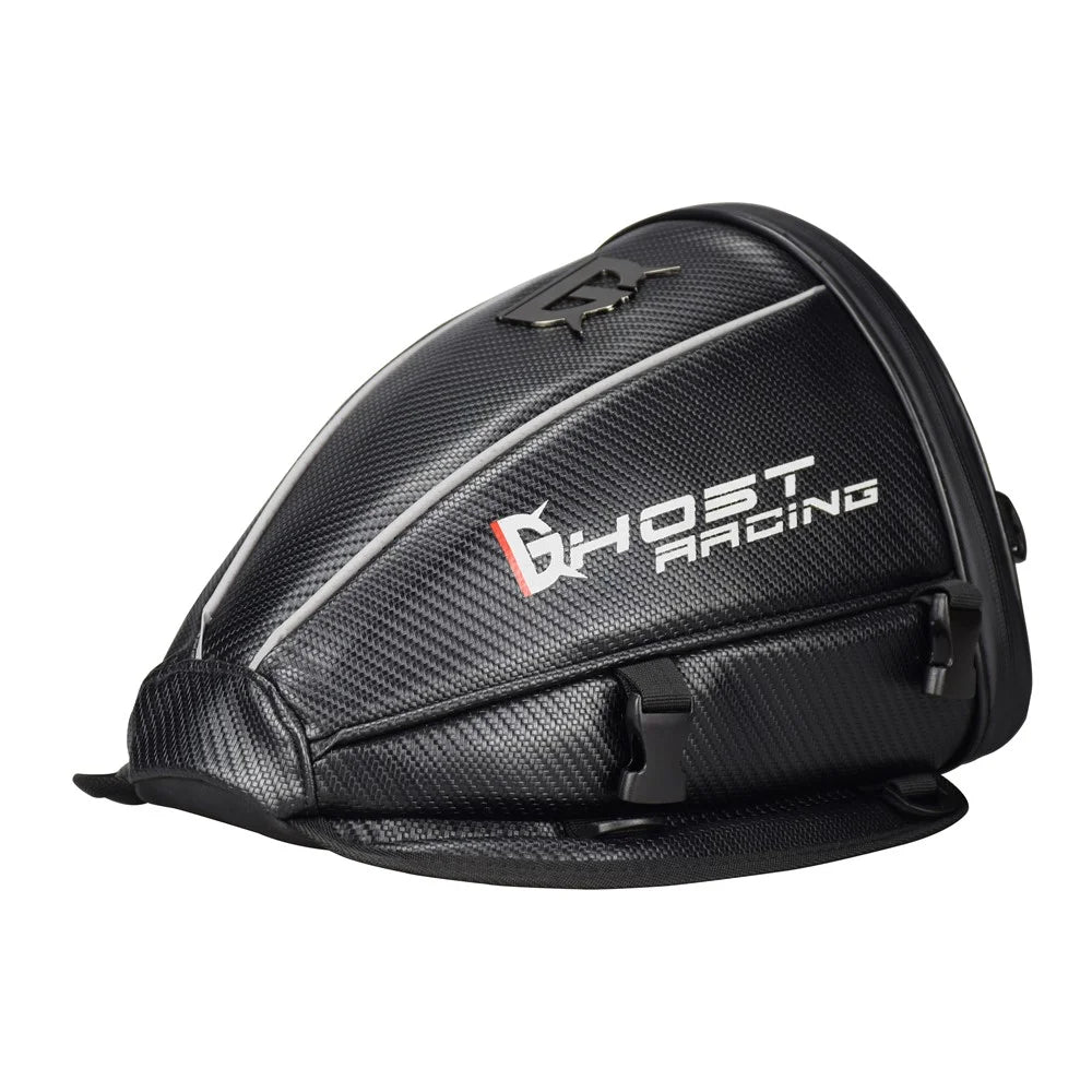 Expandable Motorcycle Tail Bag Waterproof Motorbike Rear Bag - 7