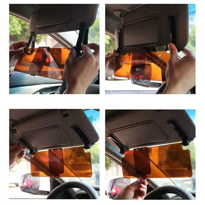 727 Car Sun Visor Anti-Glare Extension Clip-on Driving Vehicle Shield Windshield Sunshade - 5