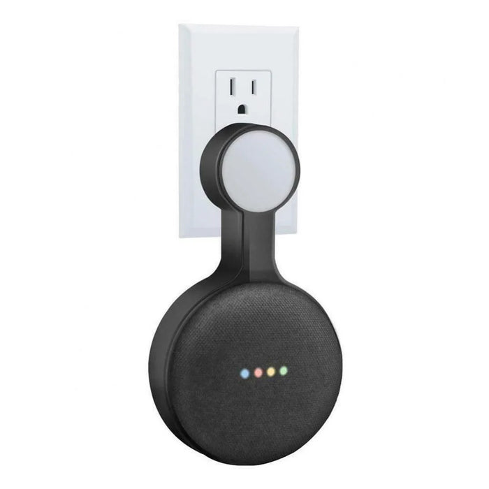 Wall-mounted Holder Wall-mounted Speaker Bracket Socket Accessory for Google Home Mini Smart Speaker - Black - 1