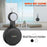 Wall-mounted Holder Wall-mounted Speaker Bracket Socket Accessory for Google Home Mini Smart Speaker - Black - 2