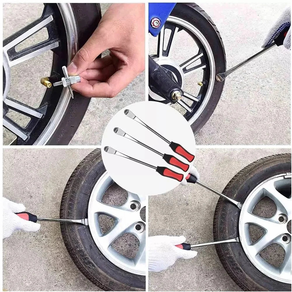 22Pcs / Set Tire Lever Tool Car Motorcycle Bike Wheel Rim Removal Repair Kit - 6