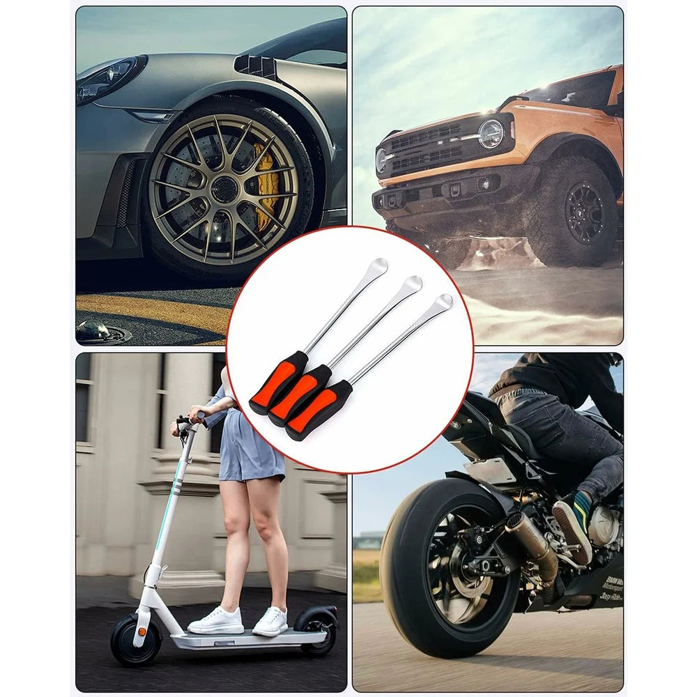 23Pcs / Set Tire Lever Tool Car Motorcycle Bike Wheel Rim Removal Repair Kit - 4