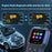 K1 Car OBD2 Diagnostic Scanner Color LCD Display 36600 Engine Codes Clear Tool Real Time Data Stream - Black - 4