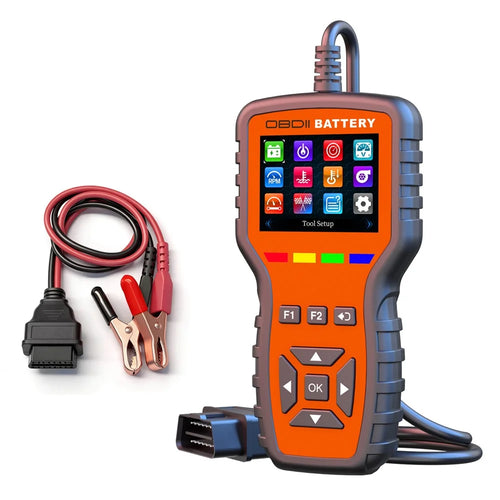 K2 Pro 2 in 1 OBD2 Scanner Car Battery Tester 40000+ Fault Codes Engine Diagnostic Tool - Orange - 1