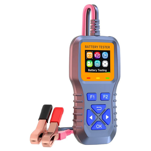K1S Car Battery Tester 12V 24V 30V Lead Acid Battery Analyzer with CCA SOH Internal Resistance Test for Auto Motorcycle - 1