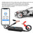 KONNWEI BK200 Multi-Function Bluetooth-compatible Battery Tester for Car Truck Motorcycle SUV Boat Yacht 6V 12V 24V Battery Tester - Black - 3