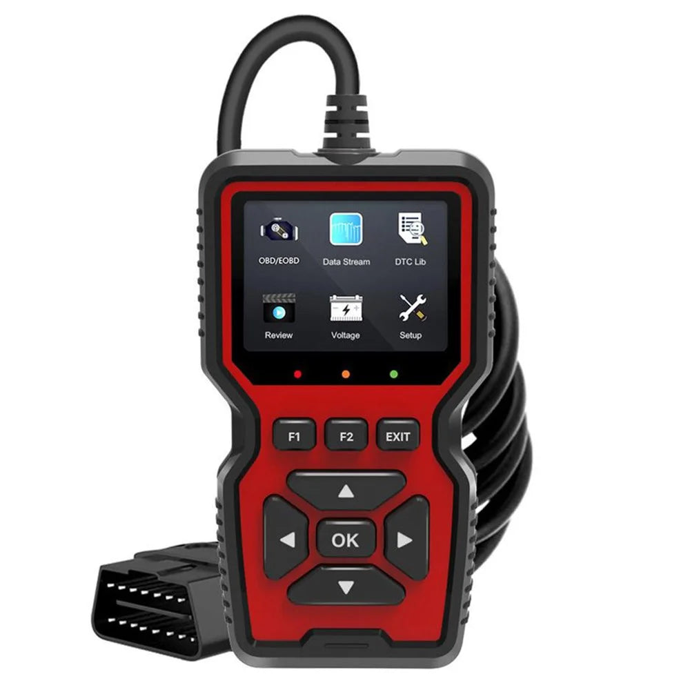 V519 2.8-inch Car Fault Diagnostic Instrument Engine Fault Reading Data Diagnostic Detector Tool - 1