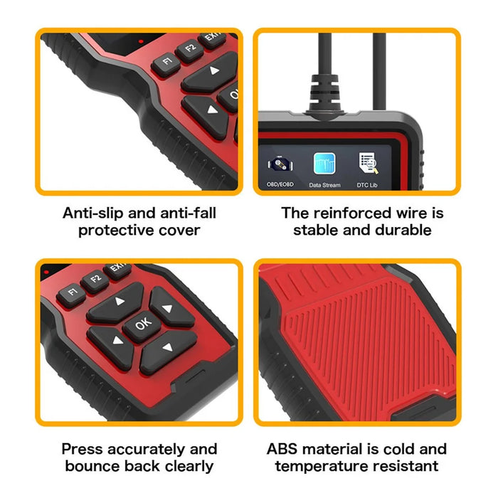 V519 2.8-inch Car Fault Diagnostic Instrument Engine Fault Reading Data Diagnostic Detector Tool - 6