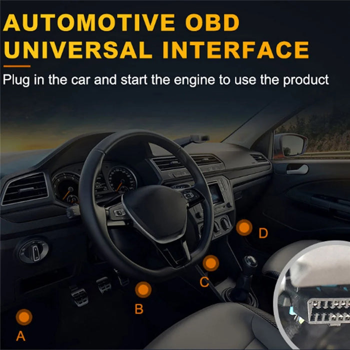 V519 2.8-inch Car Fault Diagnostic Instrument Engine Fault Reading Data Diagnostic Detector Tool - 7