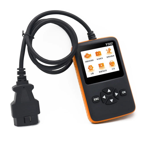 V502 9V-36V Car Fault Code Reader ELM327 OBD2 Automobile Vehicle Engine Diagnostic Tool - 1