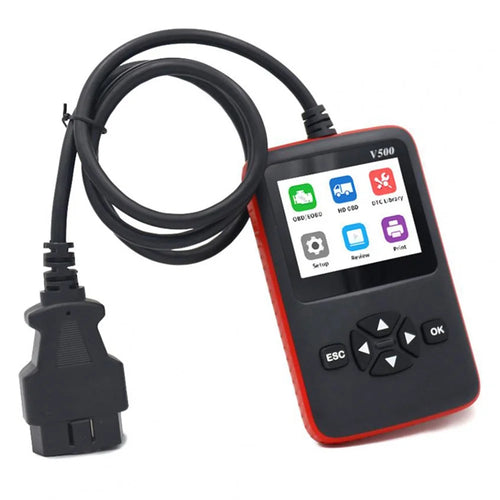 V500 Car Vehicle ELM327 OBD2 Engine Fault Code Reader Diesel Oil Diagnostic Tool Scanner Analyzer - 1