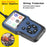 V311B 12V CCA Battery Tester 2.8-Inch Screen Digital Analyzer Test Tool for Car / Boat / Motorcycle - 2