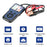 V311B 12V CCA Battery Tester 2.8-Inch Screen Digital Analyzer Test Tool for Car / Boat / Motorcycle - 3