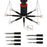 8 in 1 Car Safety Hammer with Seat Belt Cutter Multifunctional Screwdrivers Car Tools with LED Light - 6