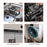 P130 10m Hard Wire Inspection Camera 8mm Tri-Lens Waterproof LED Drain Pipe 4.3-Inch Screen Borescope - 6