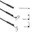 P130 10m Hard Wire Waterproof 8mm Dual-Lens Inspection Snake Camera LED Light Borescope Industrial Endoscope - 6