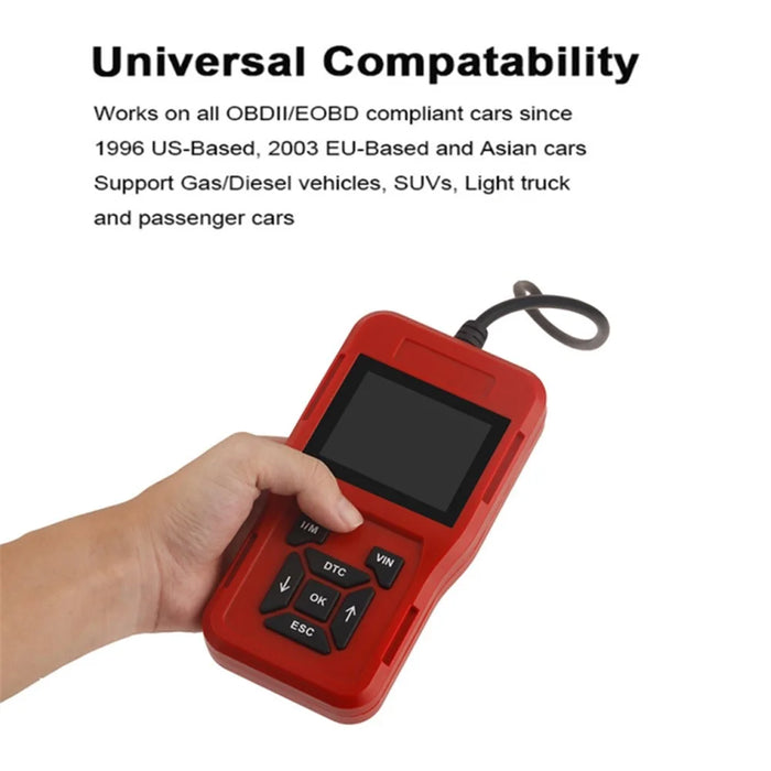 TK209 Car Diagnostic Scanner OBD2 Code Reader Engine System Diagnostic Tools - 5