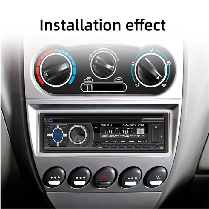SWM-5015 Single Din Car MP3 Player Bluetooth-compatible Multimedia FM Radio CD VCD DVD Player - 7