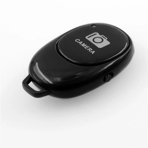 Bluetooth-compatible Wireless Remote Shutter Camera Phone Shutter Self-timer Remote Control for IOS Android - Black - 1