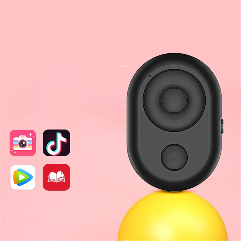 Multi-functional Bluetooth-compatible Remote Control Self Timer Camera Shutter for iOS and Android Mobile Phones - 2