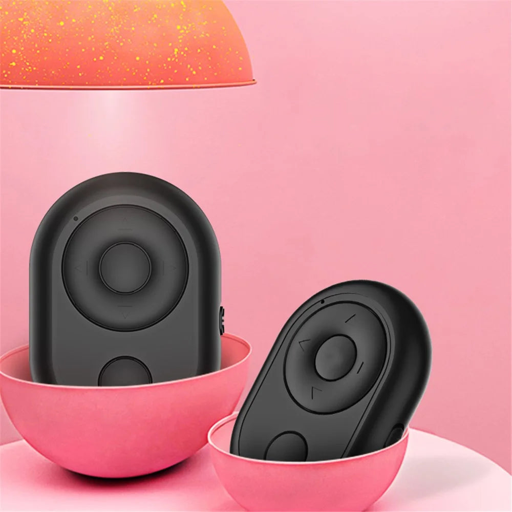 Multi-functional Bluetooth-compatible Remote Control Self Timer Camera Shutter for iOS and Android Mobile Phones - 3