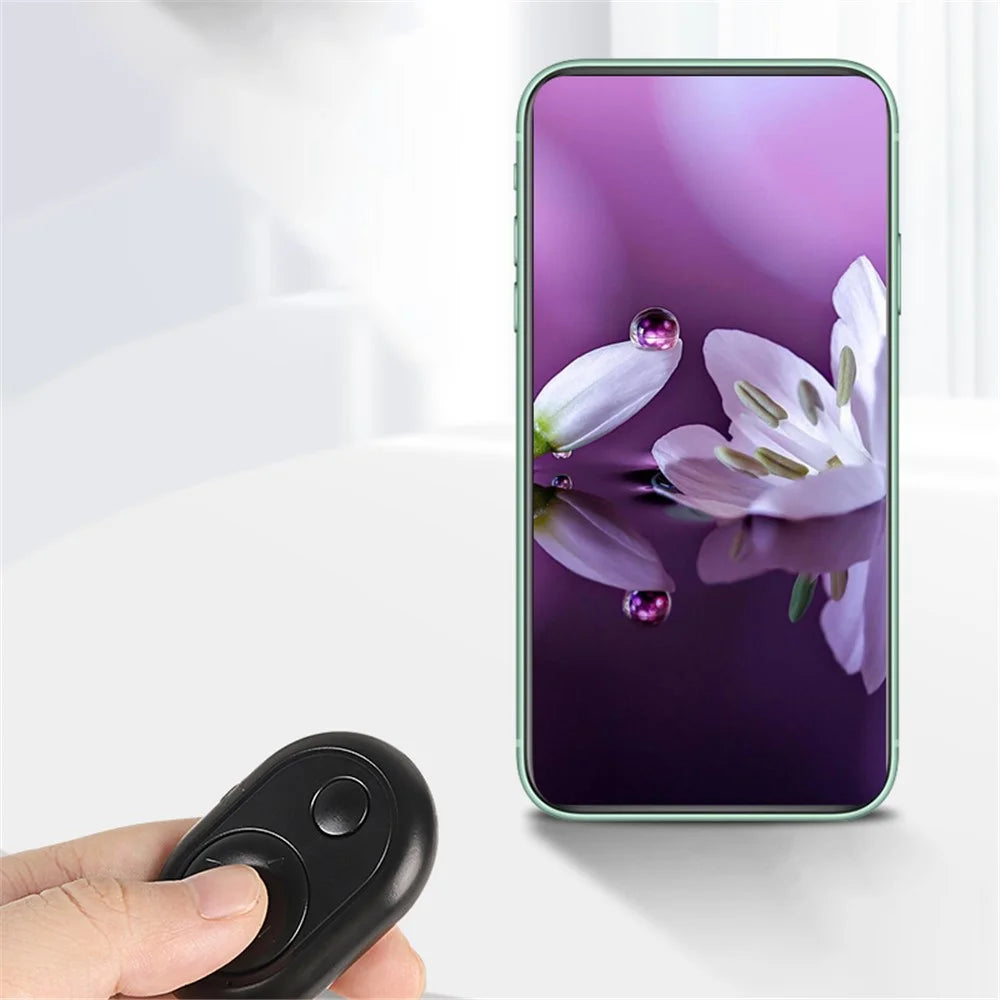 Multi-functional Bluetooth-compatible Remote Control Self Timer Camera Shutter for iOS and Android Mobile Phones - 6