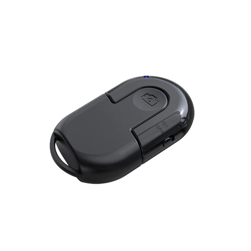 Bluetooth-compatible Remote Control Self Timer Camera Shutter for iOS and Android Mobile Phones - Black - 1