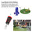 AK-K200427 433MHZ Wireless Copy Remote Control 4 Keys Cloning Garage Door Duplicator with Keychain - 5