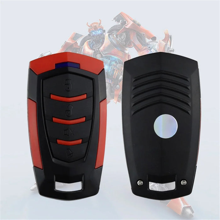AK-K200427 433MHZ Wireless Copy Remote Control 4 Keys Cloning Garage Door Duplicator with Keychain - 6