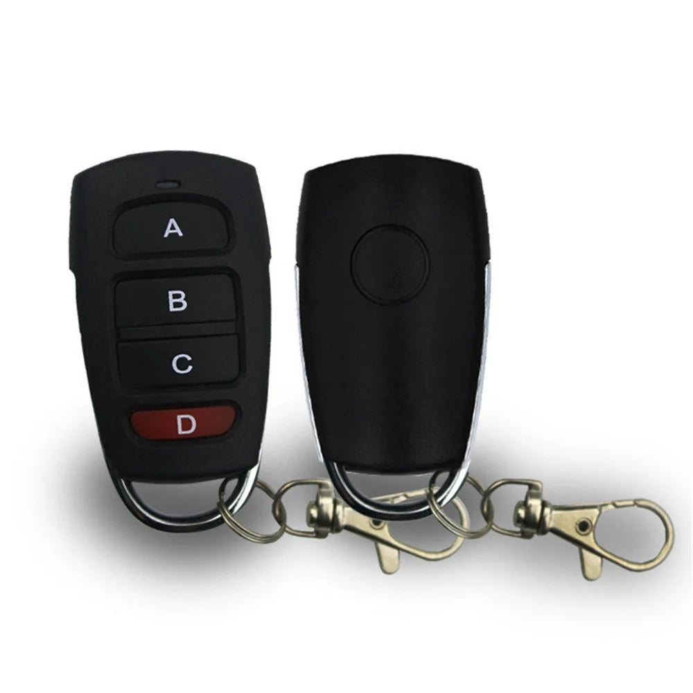 433MHZ Wireless Remote Control 4 Channel Garage Gate Door Opener Clone Cloning Code Car Key Duplicator - 1
