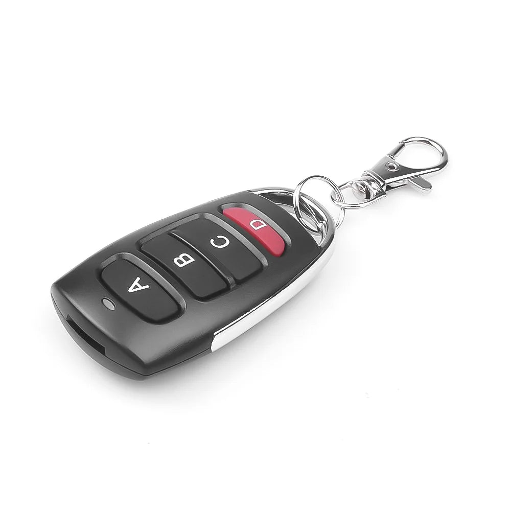 433MHZ Wireless Remote Control 4 Channel Garage Gate Door Opener Clone Cloning Code Car Key Duplicator - 2
