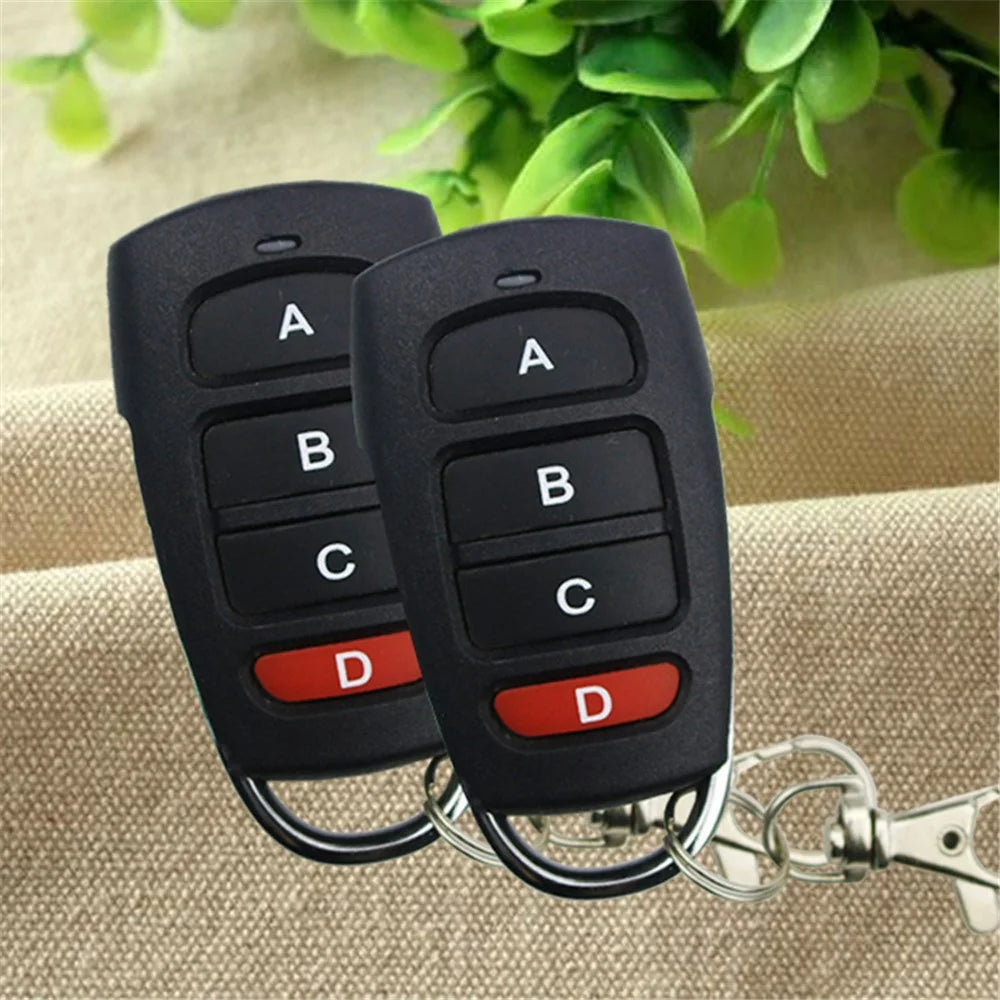 433MHZ Wireless Remote Control 4 Channel Garage Gate Door Opener Clone Cloning Code Car Key Duplicator - 5