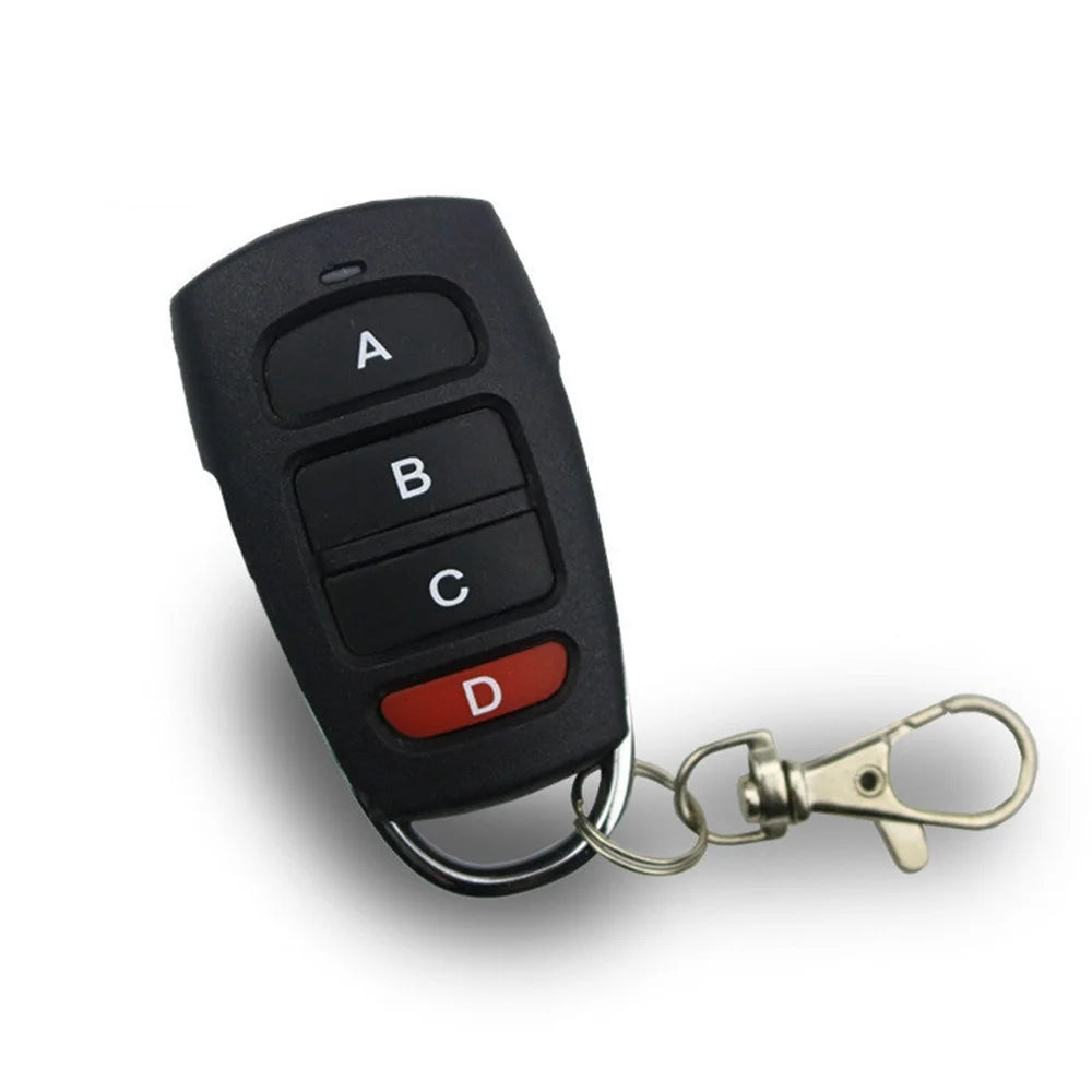 433MHZ Wireless Remote Control 4 Channel Garage Gate Door Opener Clone Cloning Code Car Key Duplicator - 6
