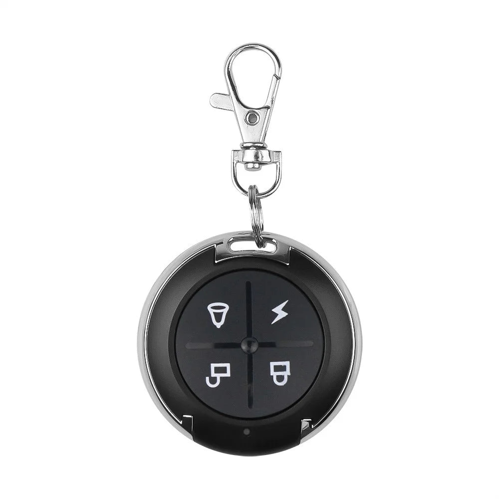 Round Wireless Universal 4-key Remote Control Code and Learning Code Cloning Car Garage Door Opener - 2
