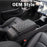 TS000658 For Model 3 / Y 2017-2022 PU Leather Car Armrest Cover Center Console Armrest Box Protector Lid Pad - 4